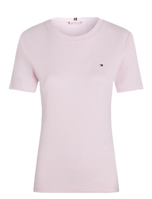 Slim Cody C-Nk Ss Tommy Hilfiger Pink