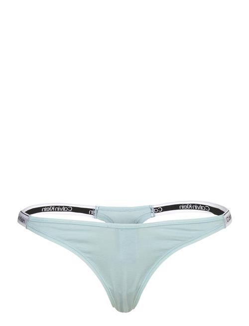 Dipped String Thong Calvin Klein Blue