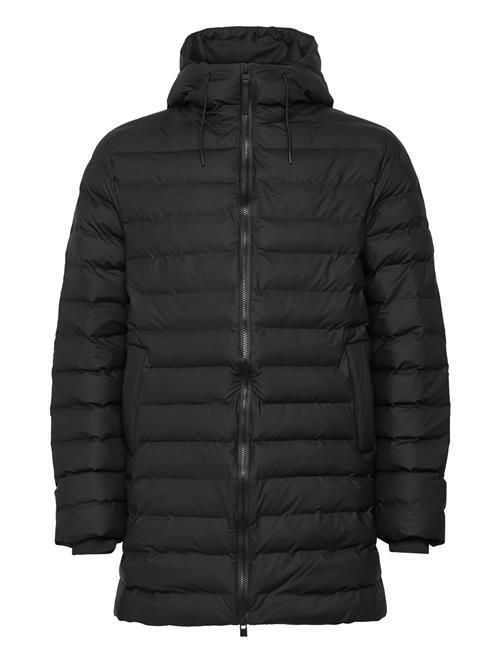 Lohja Long Puffer Jacket W3T3 Rains Black