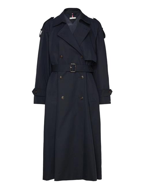 Over D Trench Coat Tommy Hilfiger Navy