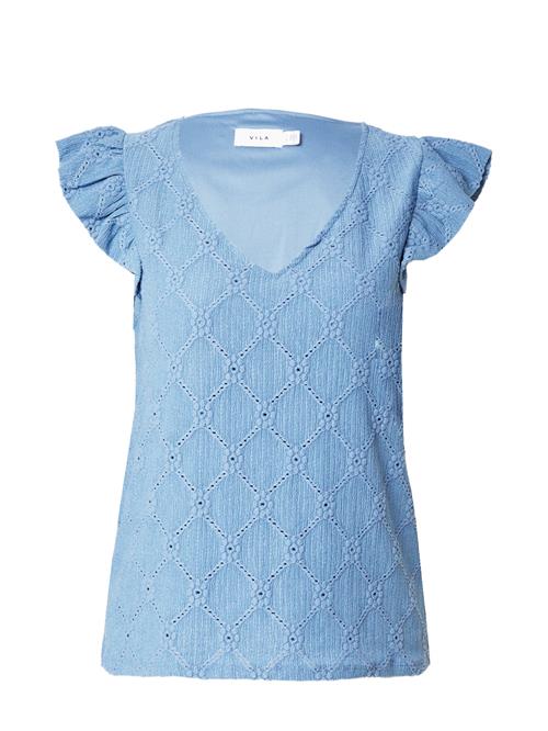 VILA Bluse 'Delea'  azur