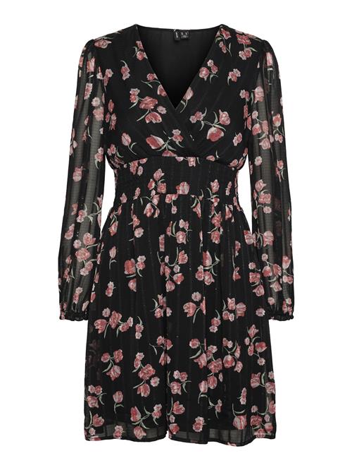 VERO MODA Kjole 'ROSEY'  blandingsfarvet / sort