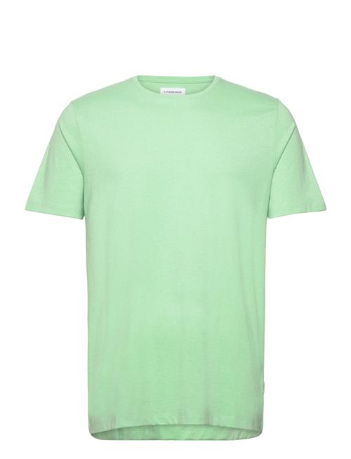 Mouliné O-Neck Tee S/Smouliné O-Neck Tee S/S Lindbergh Green