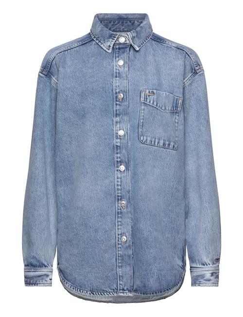 Relaxed Ls Shirt Bi6011 Tommy Jeans Blue