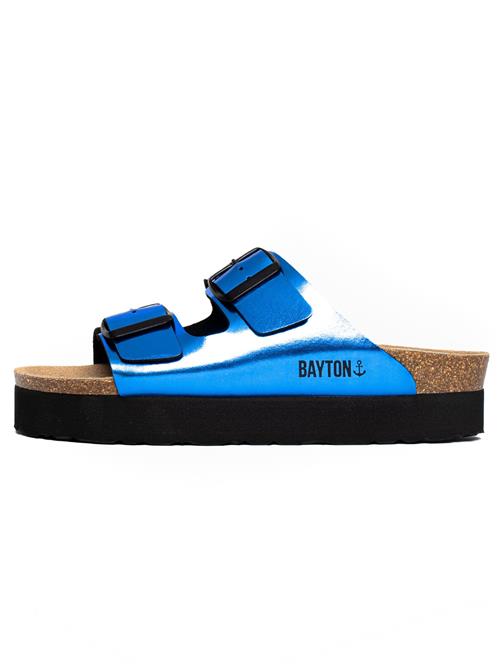 Bayton Pantoletter 'Japet'  blå / sort