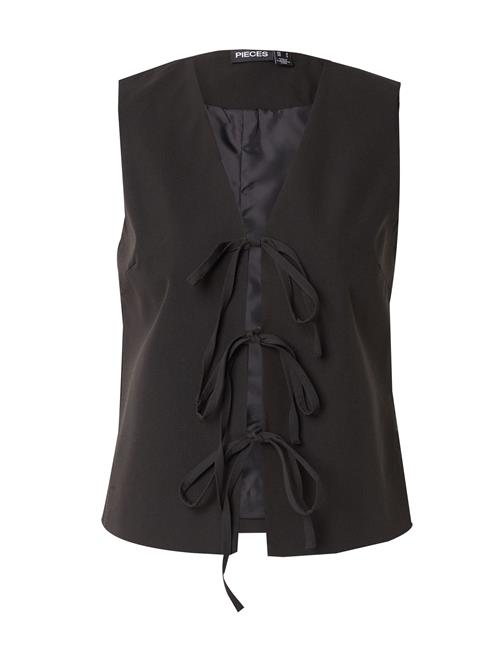 PIECES Bluse  sort