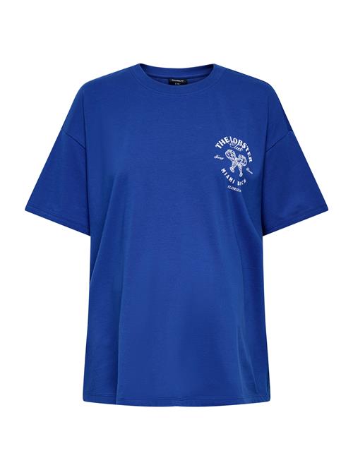 Only Maternity Shirts 'OLMDINA'  royalblå / hvid