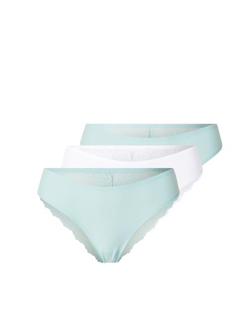 Hunkemöller String  mint / hvid