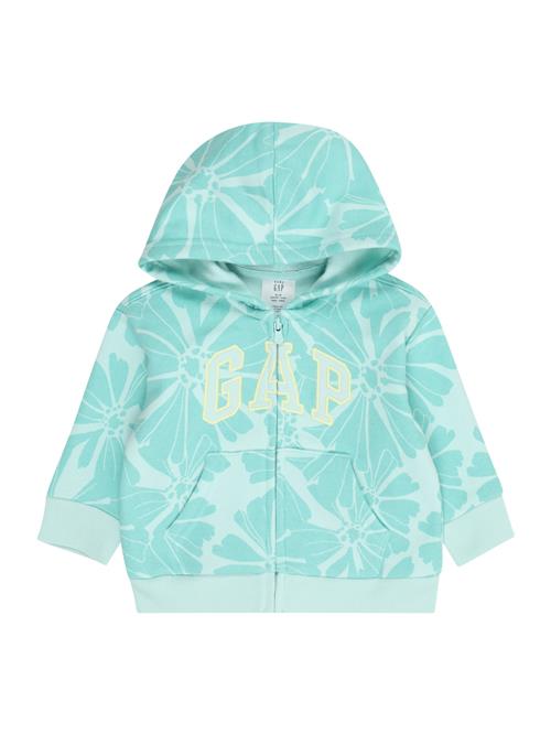 GAP Sweatjakke  turkis / gul / mint