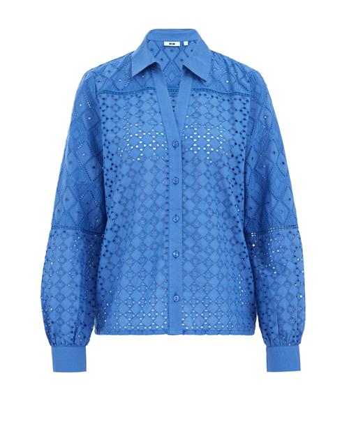 WE Fashion Bluse  blå