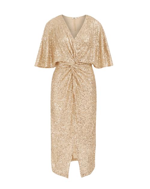 WE Fashion Kjole  guld