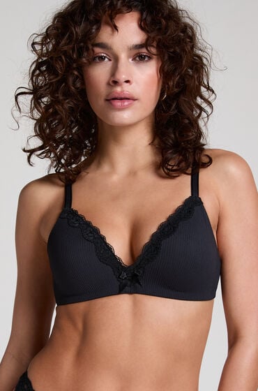 Hunkemöller Formstøbt bh uden bøjle Lola Sort