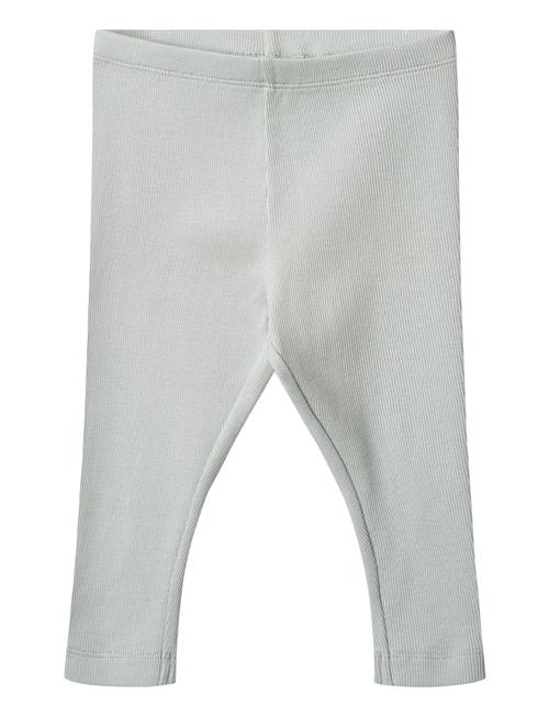 Rib Leggings Wheat Blue