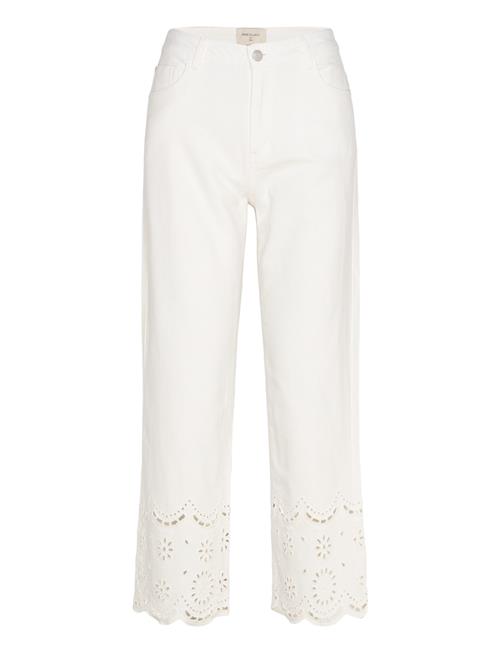 Se Pants From Freequent In A Lovely Twill Material. The Pants Are A Classic 5-Pocke FREE/QUENT White ved Booztlet
