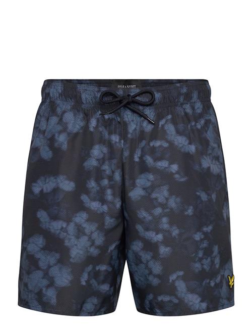 Digital Floral Print Swim Short Lyle & Scott Navy
