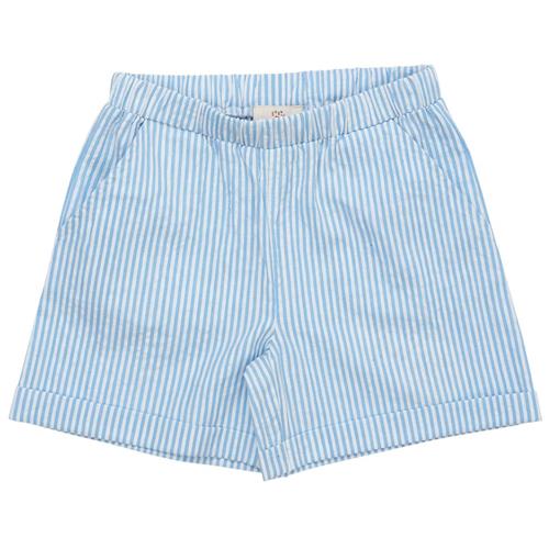 Copenhagen Colors Stribet Shorts Himmelblå 92 cm  Blå  92 cm  Unisex