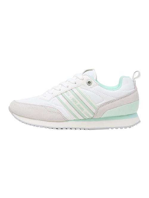 Pepe Jeans Sneaker low 'Dublin Gala'  lysegrå / mint / hvid