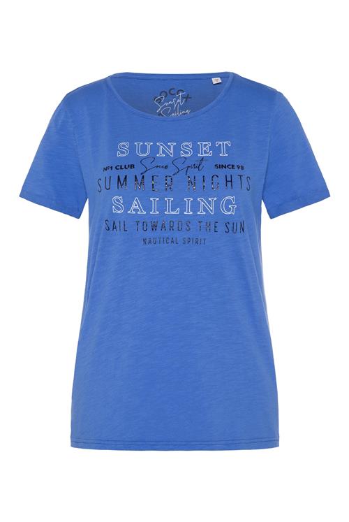 Soccx Shirts  blå / sort / hvid
