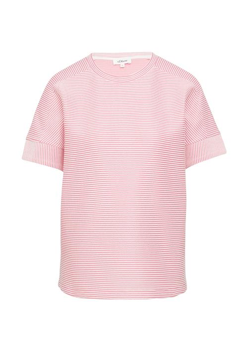 s.Oliver Shirts  pink / hvid