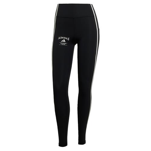 ADIDAS PERFORMANCE Sportsbukser 'Optime Heritage'  sort / hvid
