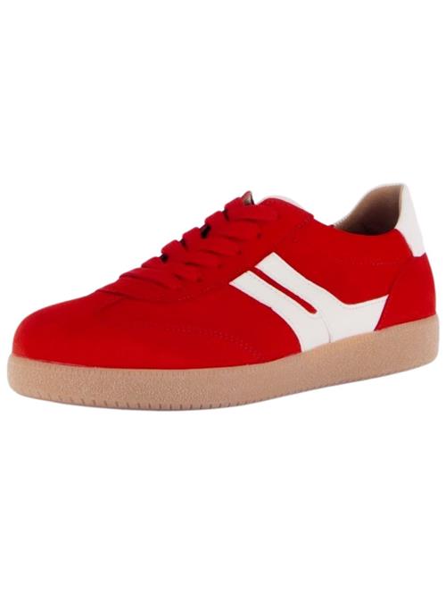GABOR Sneaker low  knaldrød / hvid