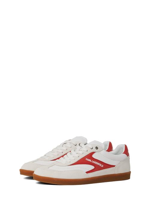 Se Karl Lagerfeld Sneaker low  rød / hvid / offwhite ved About You