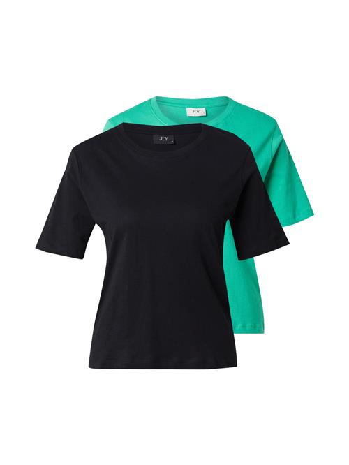 JDY Shirts 'JDYREX'  smaragd / sort