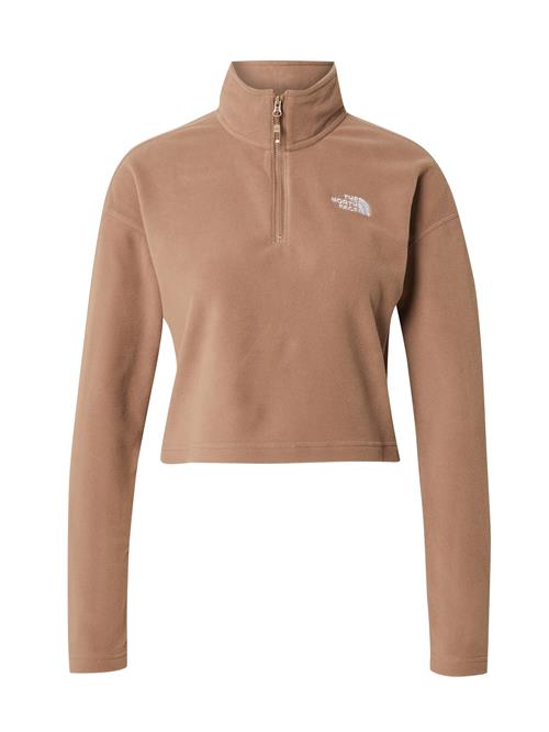 THE NORTH FACE Sportsweatshirt '100 GLACIER'  mokka / hvid