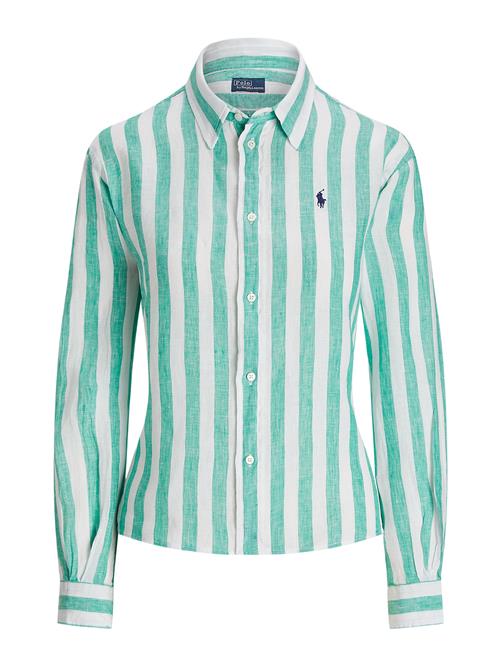 Polo Ralph Lauren Bluse  grøn / offwhite