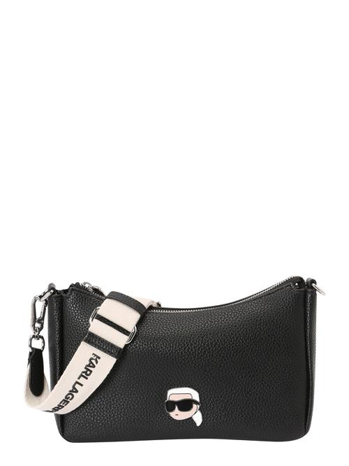 Karl Lagerfeld Skuldertaske 'Ikon'  sort