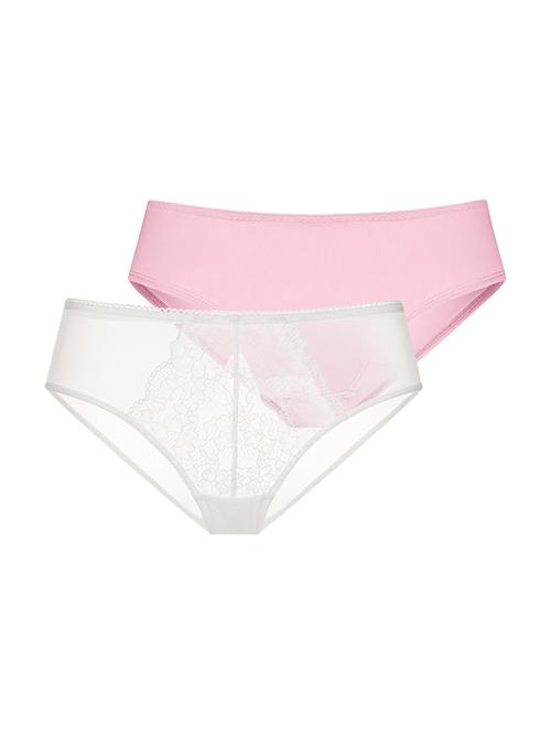 Dorina Slip  pink / hvid