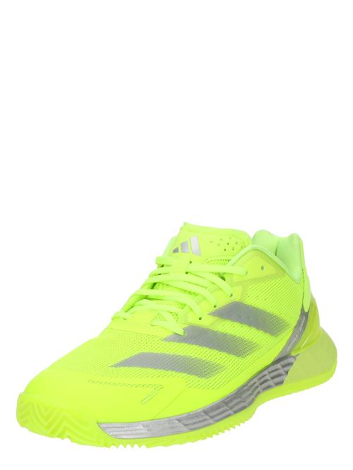 ADIDAS PERFORMANCE Sportssko 'Defiant Speed 2'  sølvgrå / æble