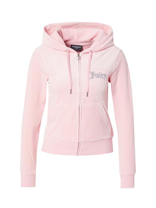 Juicy Couture Sweatjakke 'ROBERTSON'  lyserød / sølv