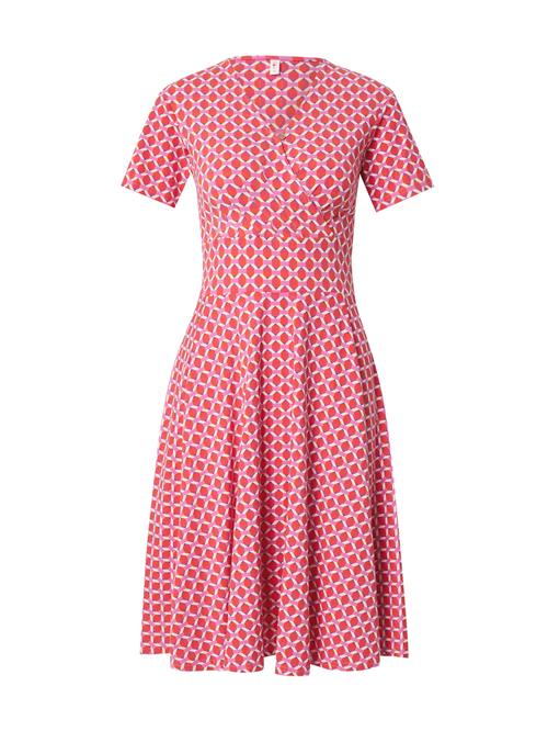Blutsgeschwister Sommerkjole 'Shalala Tralala'  mørkelilla / mørkeorange / lys pink / hvid