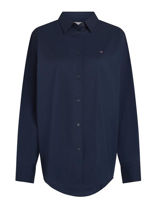 Se TOMMY HILFIGER Bluse 'ESS'  navy ved About You
