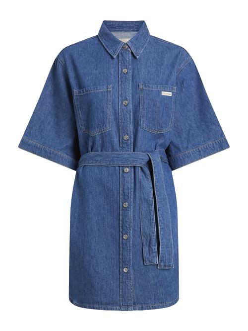 Calvin Klein Jeans Blusekjole  blue denim