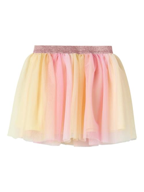 NAME IT Nederdel 'Vaboss'  pastelgul / lyserød