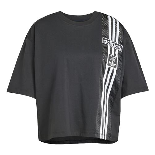 ADIDAS ORIGINALS Oversized bluse 'Adibreak'  sort / hvid