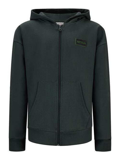 Retour Jeans Sweatjakke 'Jelle'  grå / gran