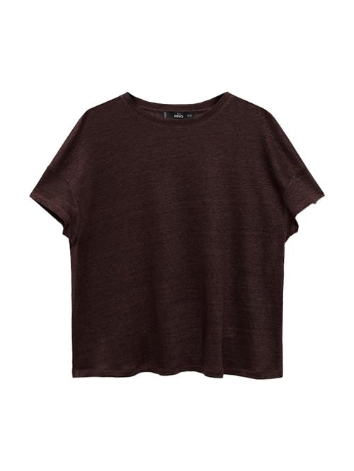 MANGO Shirts 'LING'  mørkebrun