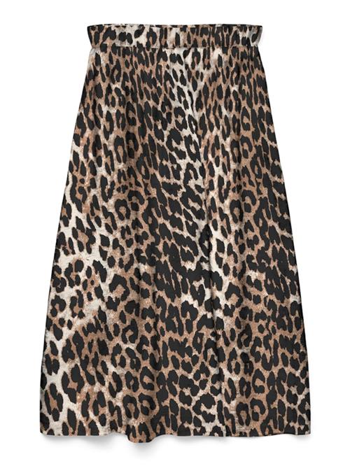 VERO MODA Nederdel 'VMJosie'  beige / brun / sort
