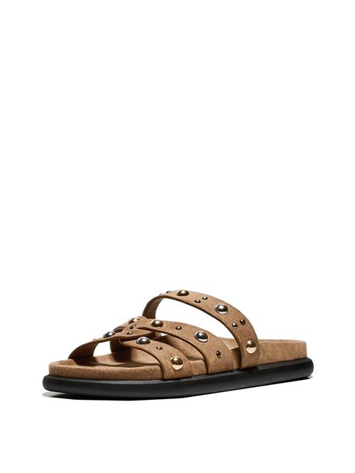 Bershka Pantoletter  brun