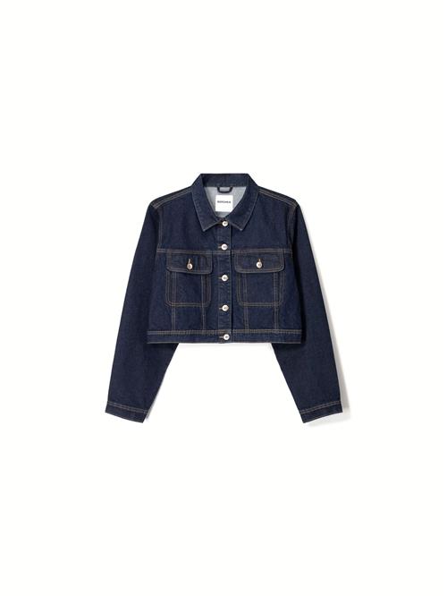 Bershka Overgangsjakke  navy