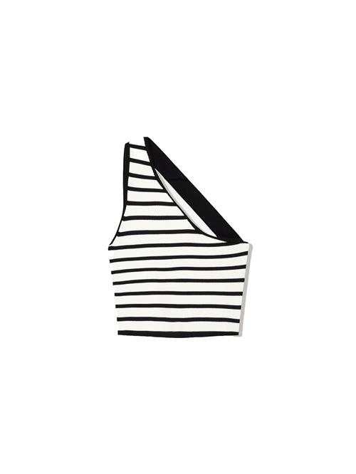 Bershka Overdel  sort / hvid