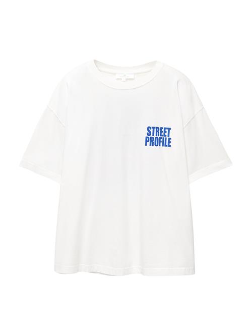 Pull&Bear Shirts  blå / hvid