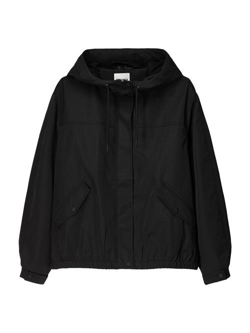 Bershka Overgangsjakke  sort