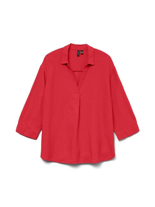 VERO MODA Bluse 'LINN'  rød