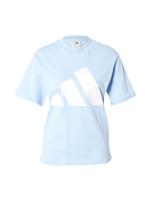 ADIDAS SPORTSWEAR Funktionsbluse  lyseblå / hvid