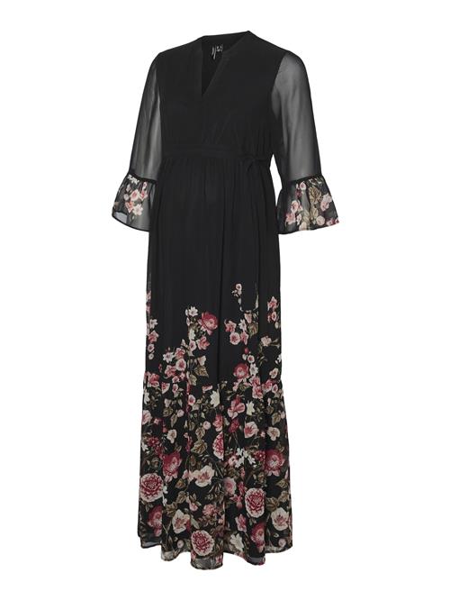 Vero Moda Maternity Kjole 'ULRIKKE'  blandingsfarvet / sort