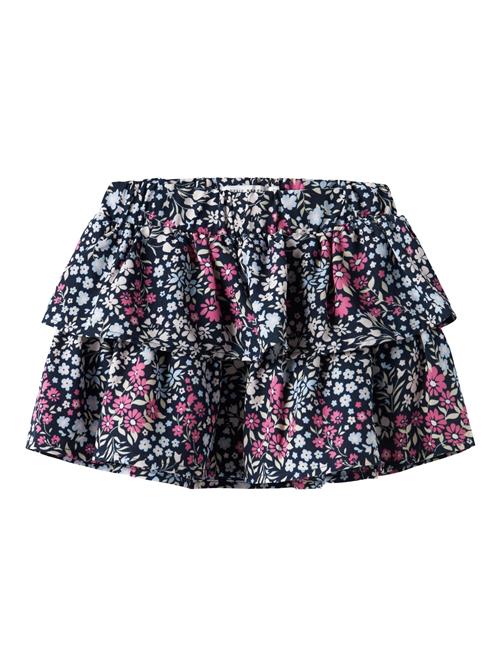 NAME IT Nederdel 'NMFVINAYA'  marin / dueblå / lys pink / hvid